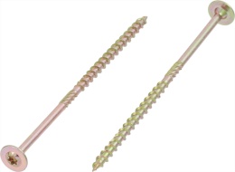 Wkręty Ciesielskie 8x140 TALERZYKOWE TORX