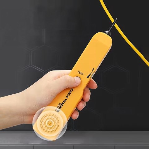 Wykrywacz Lokalizator Kabli Tester Sonda do Szukania Przewodów Rj11 Etui
