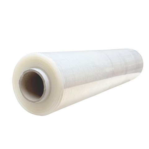 Folia Stretch 3kg Transparentna Rolka Mocna Bezbarwna Przeźroczysta XXL