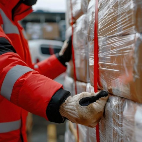 Folia Stretch 3kg Transparentna Rolka Mocna Bezbarwna Przeźroczysta XXL