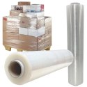 Folia Stretch 3kg Transparentna Rolka Mocna Bezbarwna Przeźroczysta XXL