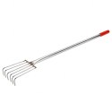 Grabki Ogrodowe Ogrodnicze Metalowe Pazurki do Grabienia Spulchniania 6 Zębne 106 cm