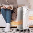 Grzejnik Olejowy Elektryczny Termostat Energooszczędny 1500W 7 Żebrowy Duży