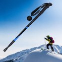 Kij Kijek Trekingowy Regulowany 65-135cm do Chodzenia Nordic Walking Laska