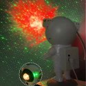 Projektor Gwiazd Astronauta Lampka Nocna Rzutnik dla dziecka Kosmos Pilot