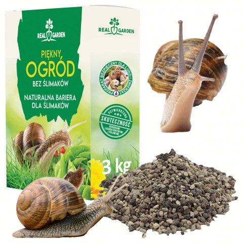 Środek Preparat Odstraszacz na Ślimaki Przeciwko Ślimakom 3 kg