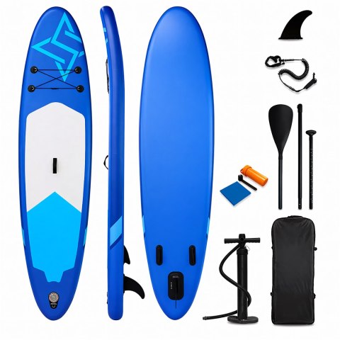 Deska Sup Paddle Board do Pływania Pompowana Standu Up + Akcesoria 350 cm