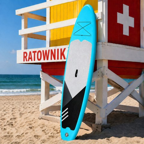 Deska Sup Paddle Board do Pływania Pompowana Standu Up + Akcesoria 350 cm