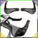 Gripy Chwyty Rowerowe z Rogami Rączki do Roweru Kierownicy Profilowane 2szt