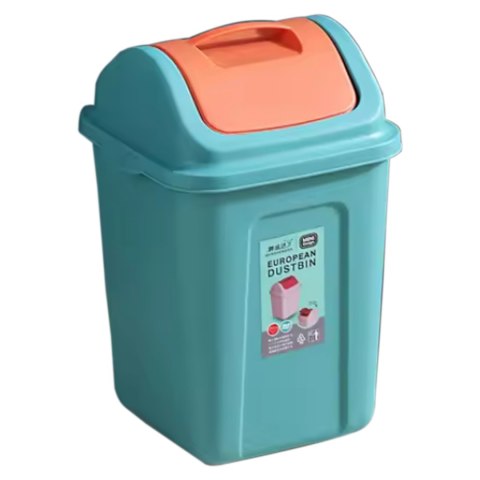 KOSZ POJEMNIK NA ŚMIECI DO SEGREGACJI ODPADÓW PLASTIKOWY UCHYLNY