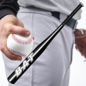 Kij Baseballowy Bejsbolowy Bat Aluminiowy 25" 64cm Mocny Treningowy Czarny