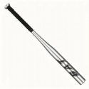Kij Baseballowy Bejsbolowy Bat Aluminiowy 25" 64cm Mocny Treningowy Srebrny