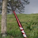 Kij Baseballowy Bejsbolowy Bat Aluminiowy 25" 64cm Treningowy Czerwony