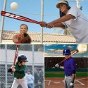 Kij Baseballowy Bejsbolowy Bat Aluminiowy 25" 64cm Treningowy Czerwony