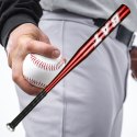 Kij Baseballowy Bejsbolowy Bat Aluminiowy 25" 64cm Treningowy Czerwony