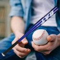 Kij Baseballowy Bejsbolowy Bat Aluminiowy 25" 64cm Treningowy Niebieski