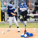 Kij Baseballowy Bejsbolowy Bat Aluminiowy 25" 64cm Treningowy Niebieski