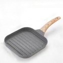 Patelnia Grillowa Turystyczna Biwakowa do Smażenia Grillowania Indukcja Gaz