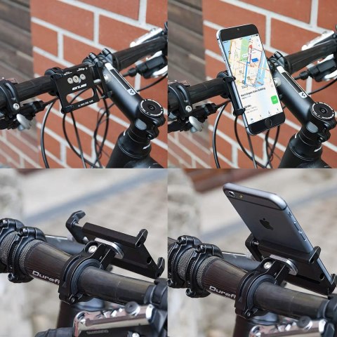 Uchwyt Rowerowy na Kierownicę do Telefonu na Rower Motocykl Mocny Solidny