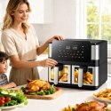 Frytkownica Beztłuszczowa Air Fryer 8L 4+4L Frytownica 2000W 12 Programów