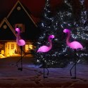 Lampa Lampka Solarna Ogrodowa Ozdobna Ozdoba Flaming Led Dekoracja 53 cm