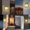 Lampa Solarna Led Latarnia Kinkiet Ogrodowy Elewacyjny z Czujnikiem Ruchu