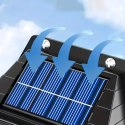 Lampa Solarna Led Latarnia Kinkiet Ogrodowy Elewacyjny z Czujnikiem Ruchu