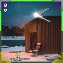 Latarnia Ogrodowa Lampa Solarna na Słup Mocna 300W Panel Uliczna 299 Led