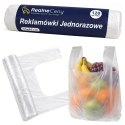 Reklamówki Foliówki Zrywki Foliowe Jednorazowe 44x35cm Rolka 120szt Mocne