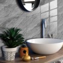 TAPETA SAMOPRZYLEPNA PANELE PŁYTKI ŚCIENNE NAKLEJKI MARMUR 30X15CM 16SZT