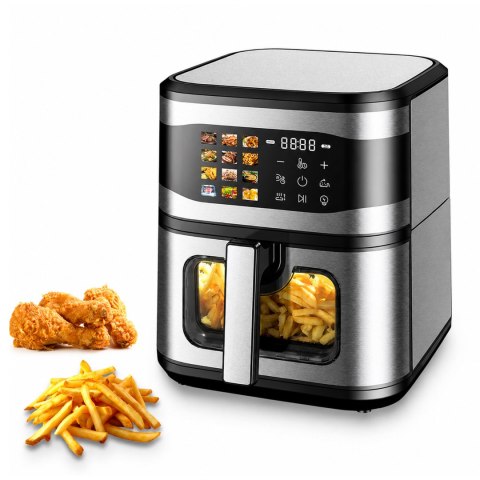 Frytkownica Beztłuszczowa Air Fryer 8L Frytownica 1700W 12 Programów Mocna