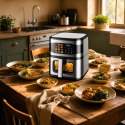 Frytkownica Beztłuszczowa Air Fryer 8L Frytownica 1700W 12 Programów Mocna