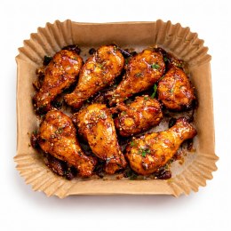 Wkład Air Fryer Papier Wkłady Papierowe do Frytkownicy Betłuszczowej 16x16cm 36g 100szt.