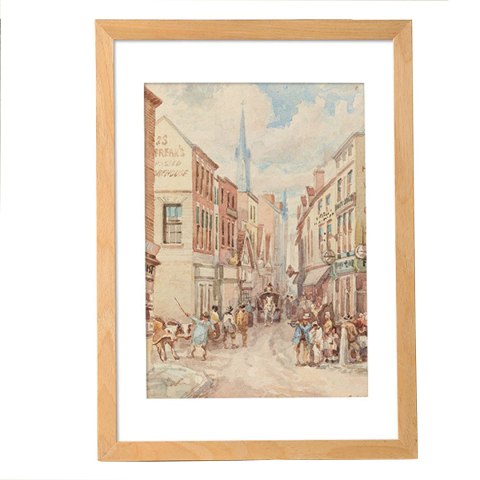 DREWNIANA RAMKA SOSNOWA 30X40