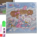 HAFT DIAMENTOWY 30x30 DIAMOND PAINTING MOZAIKA DIAMENTOWA OBRAZ ANIME