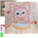 HAFT DIAMENTOWY 30x30 DIAMOND PAINTING MOZAIKA DIAMENTOWA OBRAZ ANIME