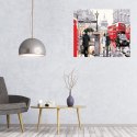 MALOWANIE PO NUMERACH OBRAZ Z RAMĄ DIY ZESTAW PĘDZLE FARBY PŁÓTNO 30x40