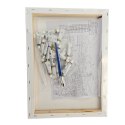 MALOWANIE PO NUMERACH OBRAZ Z RAMĄ DIY ZESTAW PĘDZLE FARBY PŁÓTNO 40x50