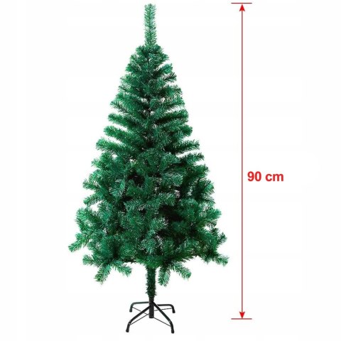 50szt. SZTUCZNA CHOINKA MAŁA ZIELONA SOSNA DRZEWKO STOJAK CHOINKOWY 90CM