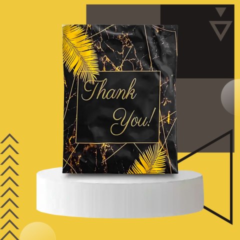 FOLIOPAKI KURIERSKIE MOCNE KOPERTY FOLIOWE 255x370 THANK YOU 50szt