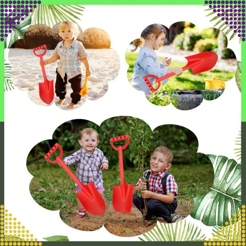 Łopatka Łopata Szpadel do Piasku na Plażę Piaskownice Mocna duża XXL 64 cm
