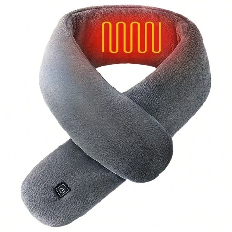 Podgrzewany Szalik Elektryczny Szal Grzewczy Ocieplacz Ogrzewacz Zimowy USB