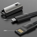 Kabel Ładowarka Brelok Smycz do Danych USB-C - USB-A Szybkie Ładowanie