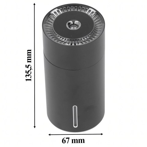 Nawilżacz Powietrza Samochodowy Mini Dyfuzor Zapachowy USB Mgiełka