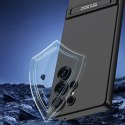 Plecki Etui Ochronne Cienkie z Podstawką do Samsung S24 Ultra Czarne