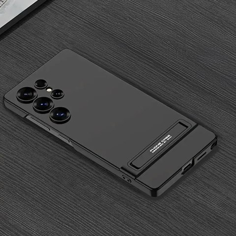 Plecki Etui Ochronne Cienkie z Podstawką do Samsung S24 Ultra Czarne