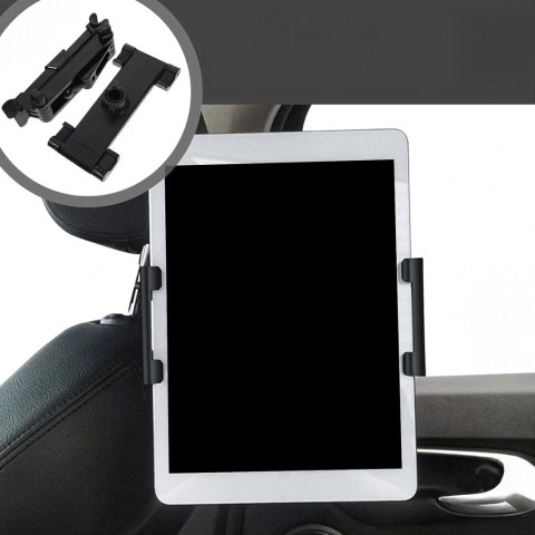 Uchwyt Samochodowy na Zagłówek 360° do Tabletu Telefonu na Telefon Tablet