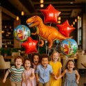 Zestaw Balonów Urodzinowych Dinozaur na Urodziny Urodzinowe Przyjęcia 5 szt