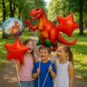 Zestaw Balonów Urodzinowych Dinozaur na Urodziny Urodzinowe Przyjęcia 5 szt