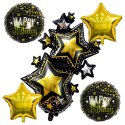 Zestaw Balonów Urodzinowych Happy Birthday Duże 5 szt